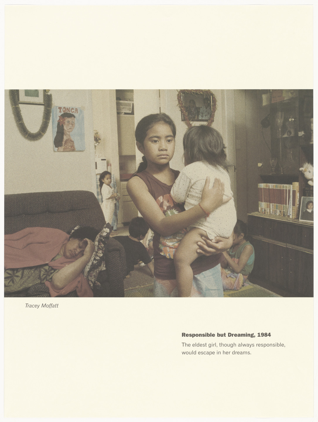 Tracey Moffatt. Responsible but Dreaming, 1984 from Scarred for Life, II. 1999