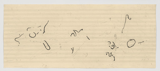 Untitled from A variation on 79, side to side passes on a dumball, dedicated to the memory of John Cage 1912-1992