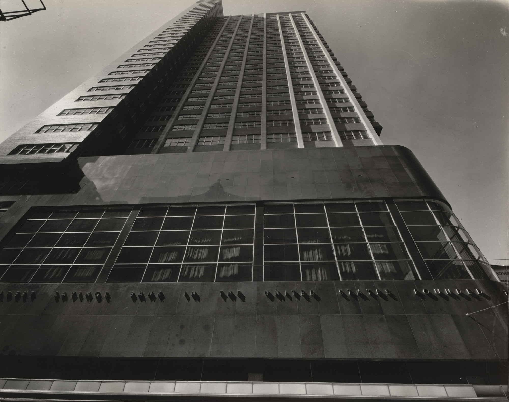 Ralph Steiner. Philadelphia Savings Bank