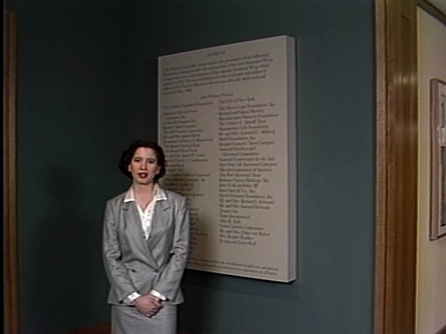 Andrea Fraser. The Public Life of Art: The Museum. 1988-89
