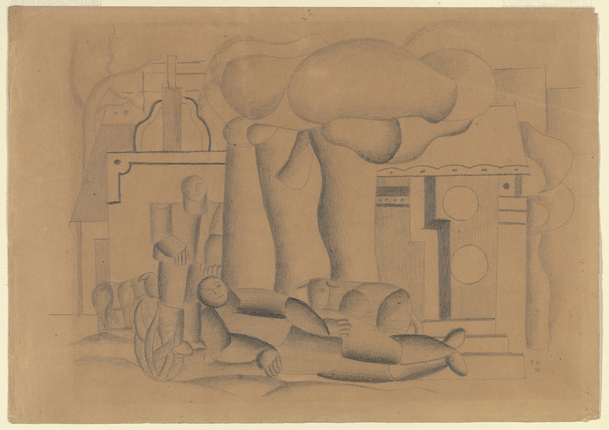 Fernand Léger. Repose