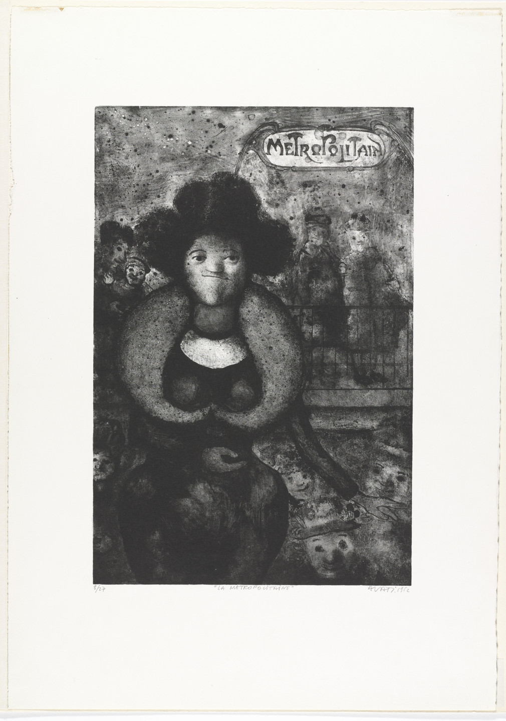 Mario Avati. La Métropolitaine. 1952