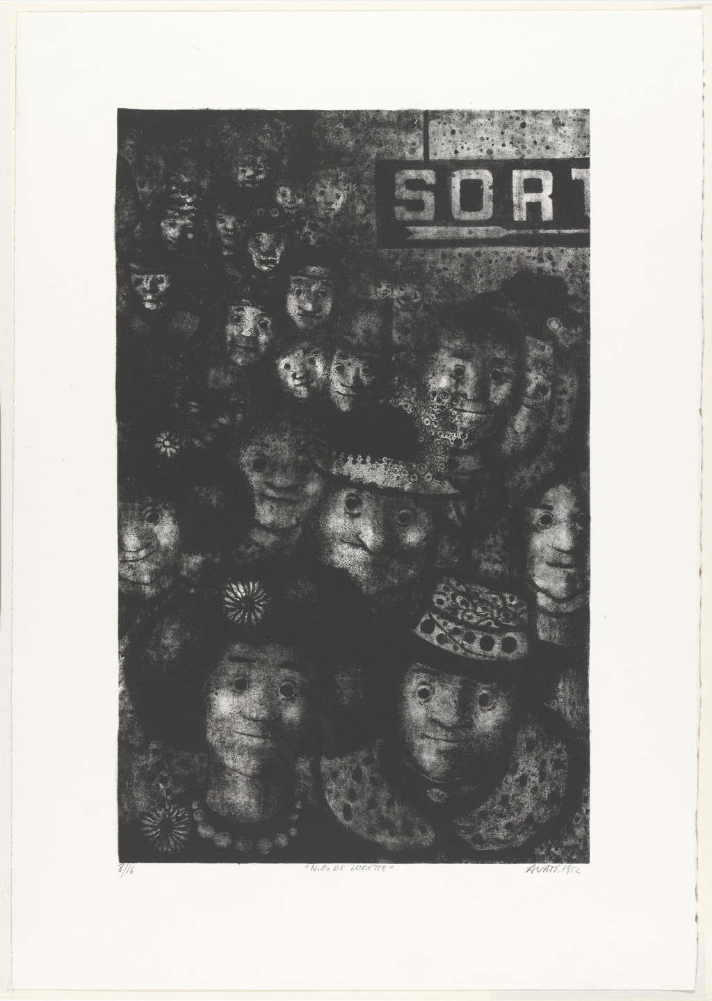 Mario Avati. Notre Dame de Lorette. 1952