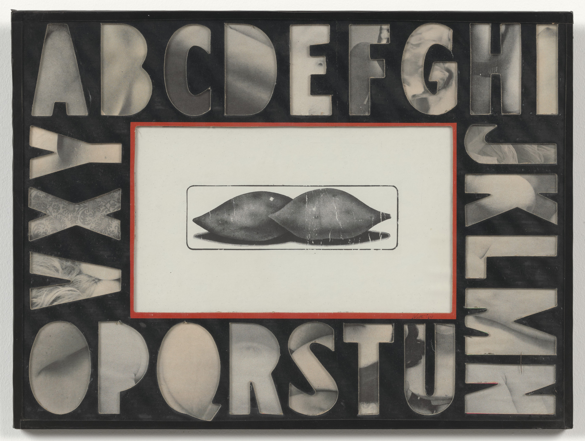 Robert Watts. YAM Collage. 1961