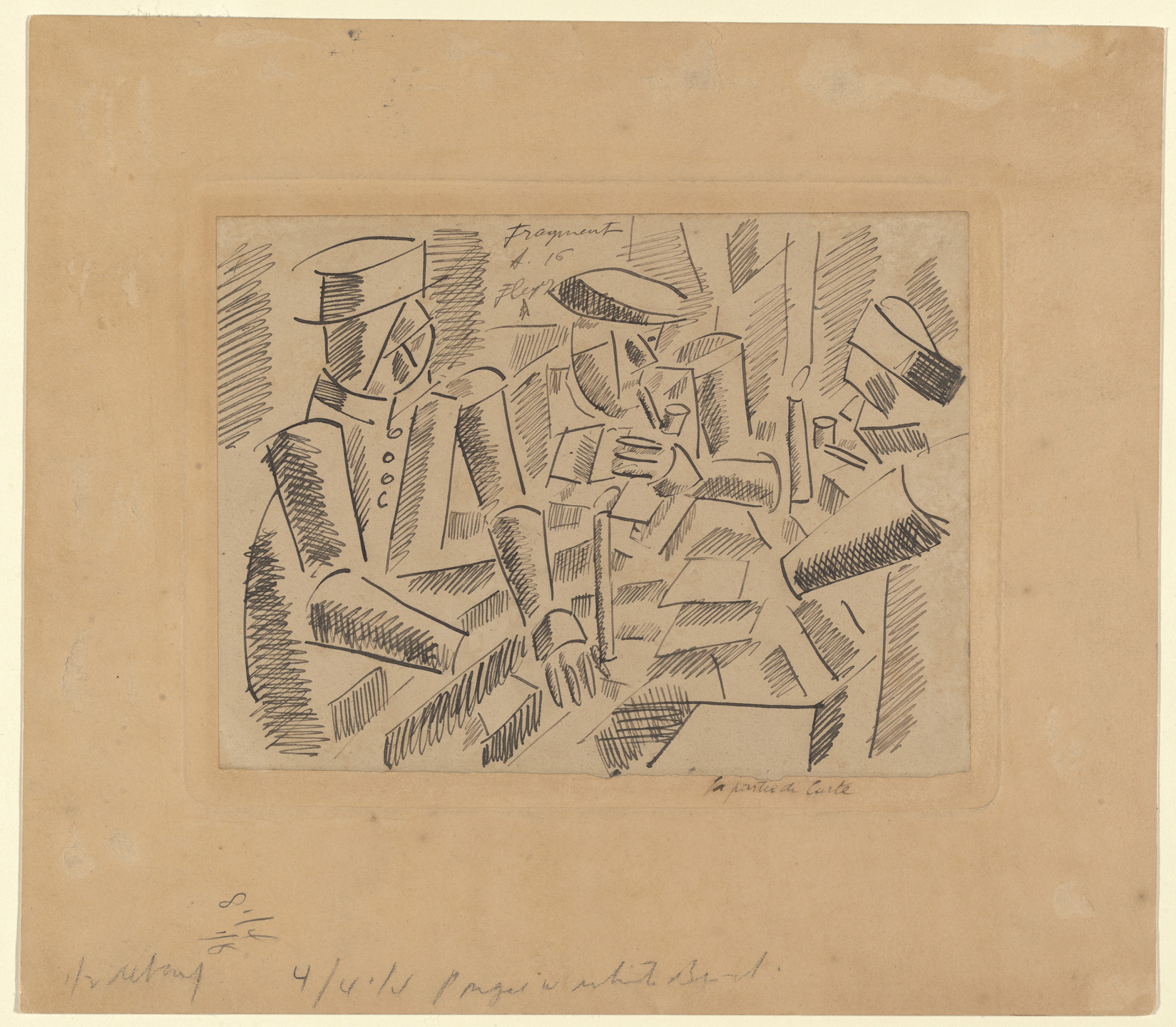 Fernand Léger. The Game of Cards. 1916