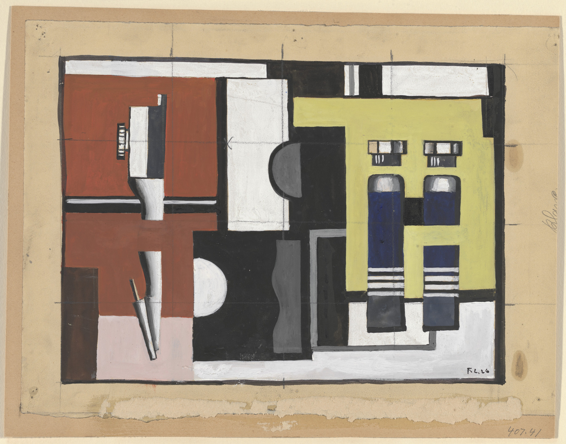 Fernand Léger. Compass and Paint Tubes. 1926