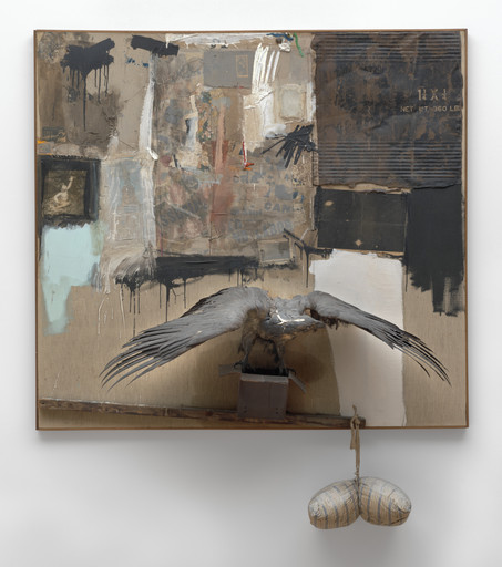 Robert Rauschenberg. Canyon. 1959
