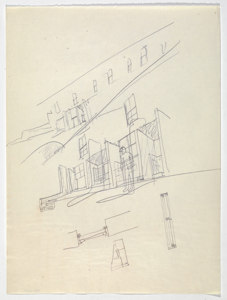 SAAL S. Victor Social Housing, Porto, Portugal (Perspective sketches)