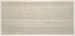 Joel Shapiro. Fingerprint Drawing. (1969)