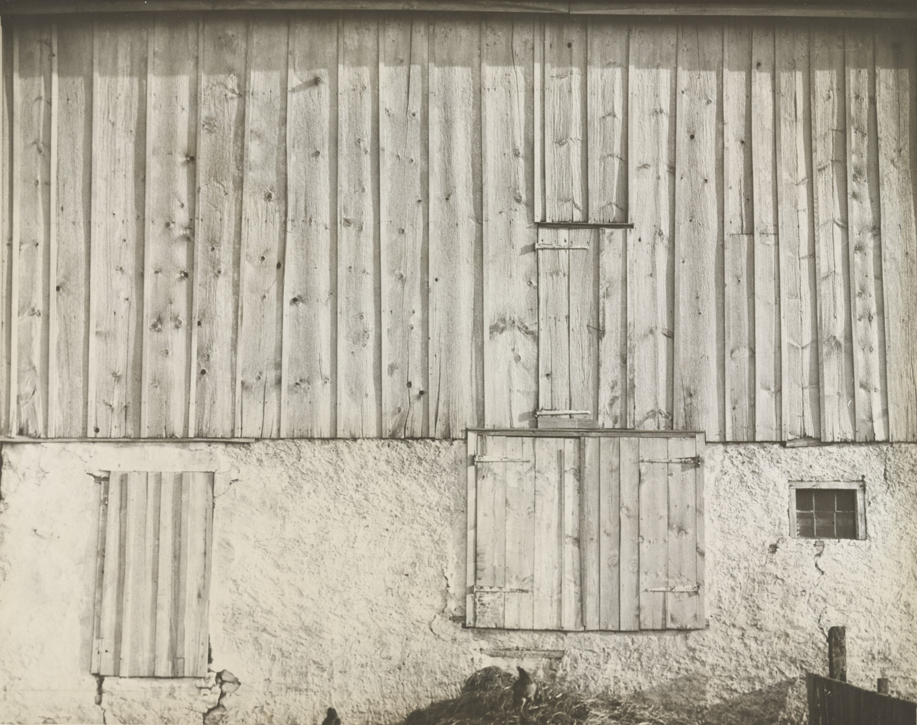 Charles Sheeler. Side of White Barn, Bucks County, Pennsylvania. 1915