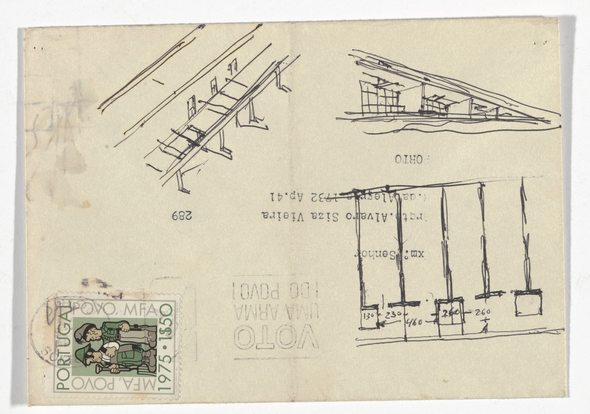 Álvaro Siza. SAAL S. Victor Social Housing, Porto, Portugal. 1974