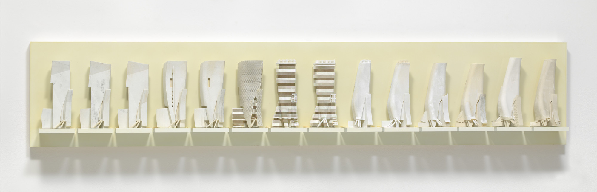 Thom Mayne. Phare Tower, Paris, France (Study Models). 2006-2010