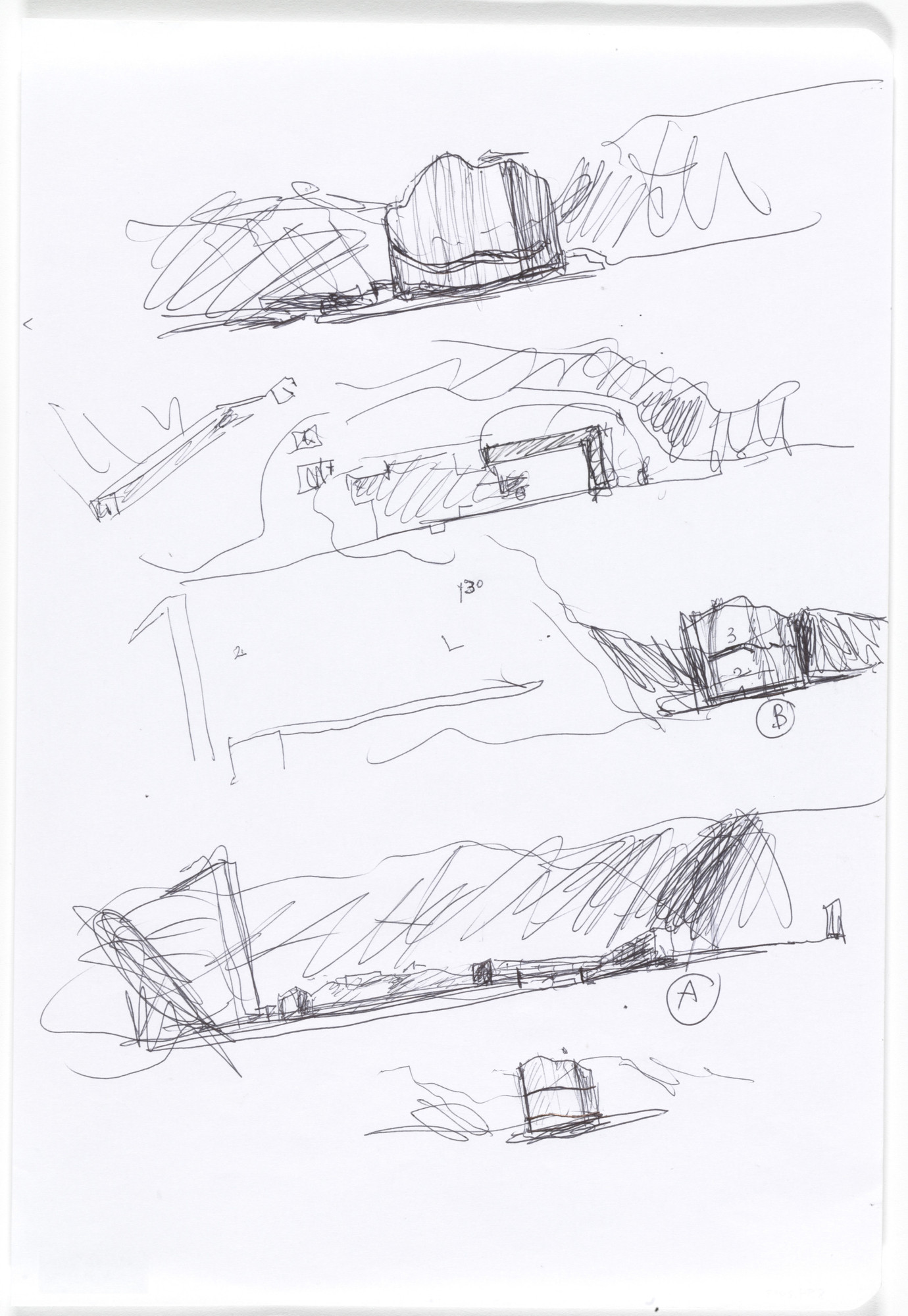 Álvaro Siza. Iberê Camargo Museum, Porto Alegre, Brazil