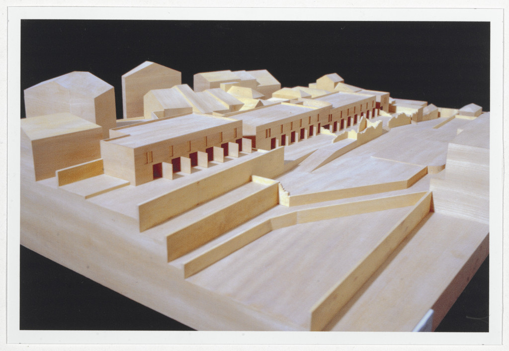 SAAL S. Victor Social Housing, Porto, Portugal (View of the model)