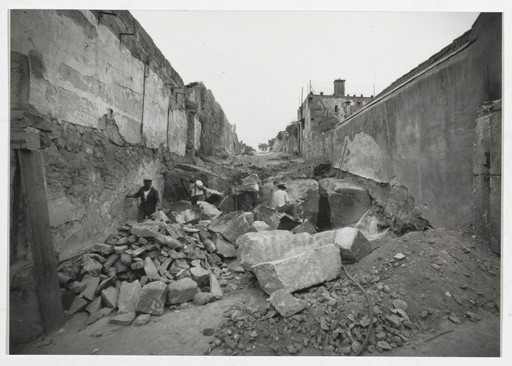 Álvaro Siza. SAAL S. Victor Social Housing, Porto, Portugal (View of the site before construction). 1974-1977