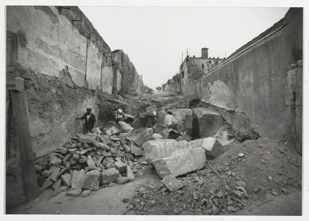 SAAL S. Victor Social Housing, Porto, Portugal (View of the site before construction)