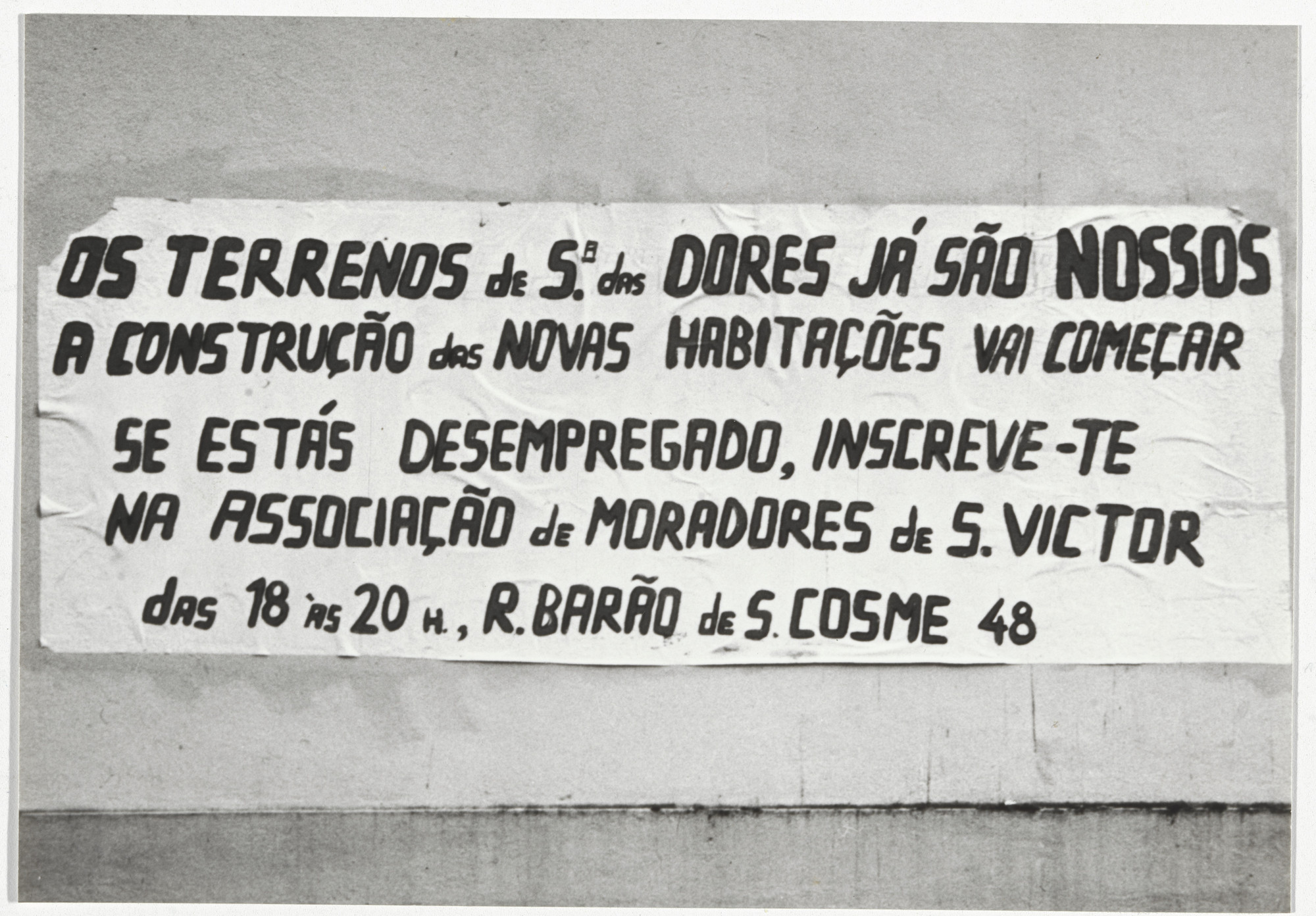 Álvaro Siza. SAAL S. Victor Social Housing, Porto, Portugal