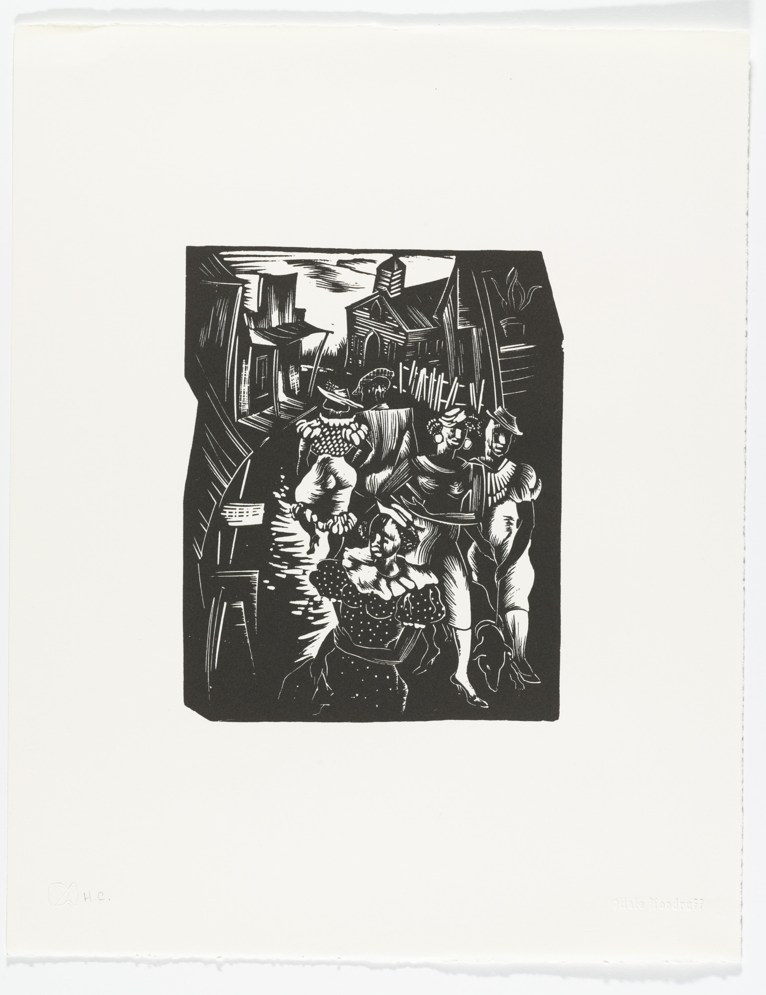Sunday Promenade from Hale Woodruff: Selections from the Atlanta
