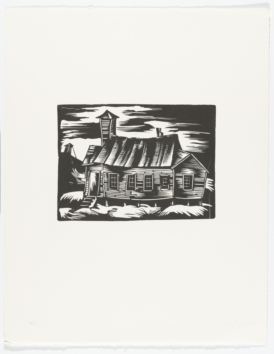 Hale Woodruff. Old Church from Hale Woodruff: Selections from the Atlanta Period 1931–1946. 1931–46, published 1996