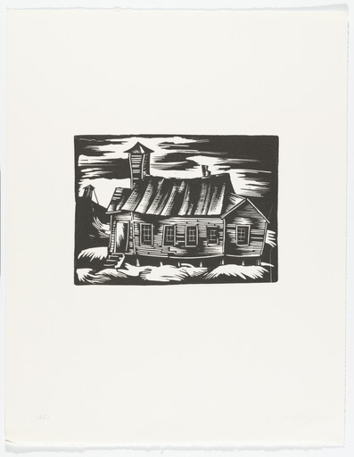 Hale Woodruff. Old Church from Hale Woodruff: Selections from the Atlanta Period 1931–1946. 1931–46, published 1996