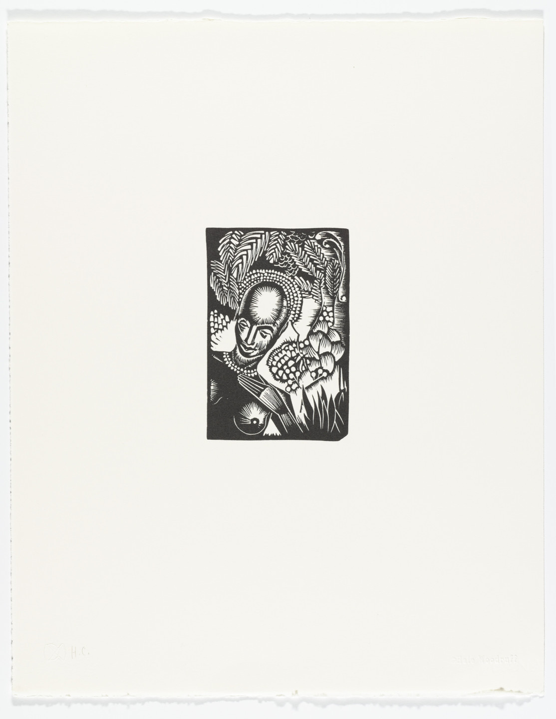 Hale Woodruff. African Headdress from Hale Woodruff: Selections from the Atlanta Period 1931–1946. 1931–46, published 1996