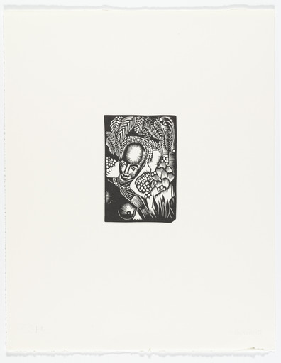 African Headdress from Hale Woodruff: Selections from the Atlanta Period 1931–1946