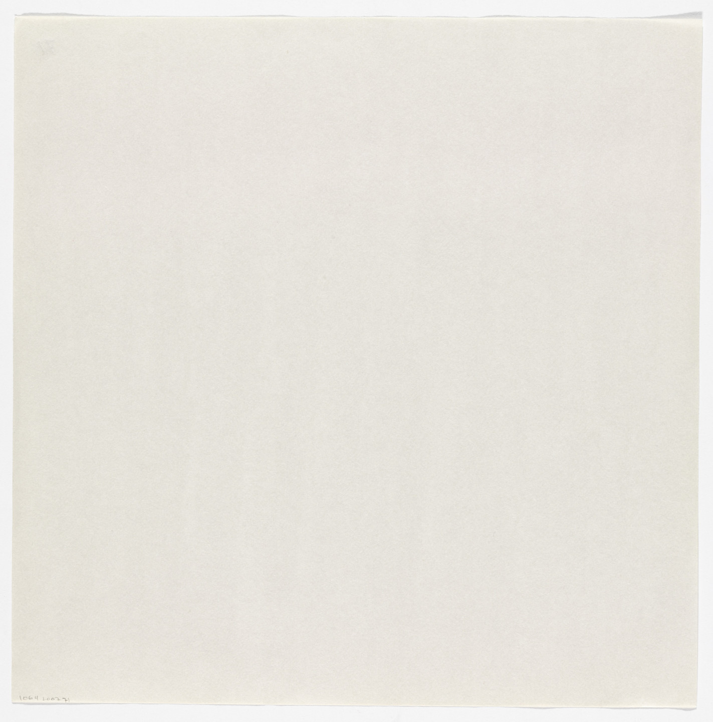 Yutaka Matsuzawa. A Sheet of White Paper Ready to Be Written on by Psi from The Whole Works. 1971