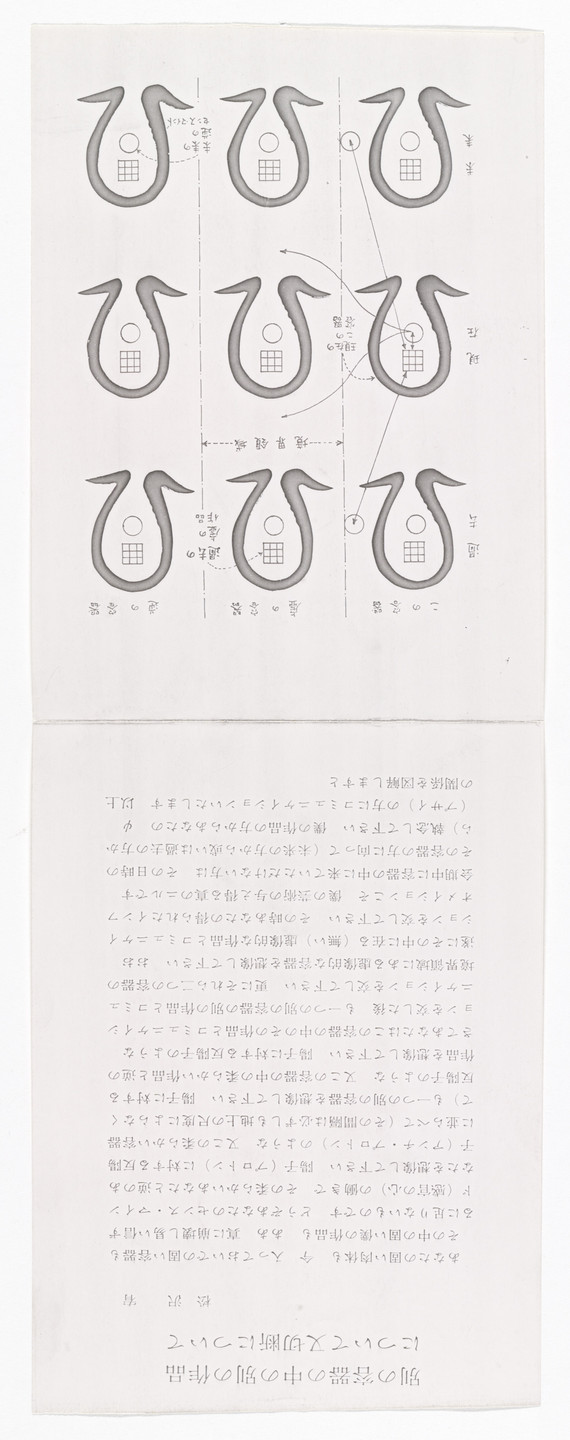 Yutaka Matsuzawa. On Another Work in Another Container or On Severance from The Whole Works. 1964