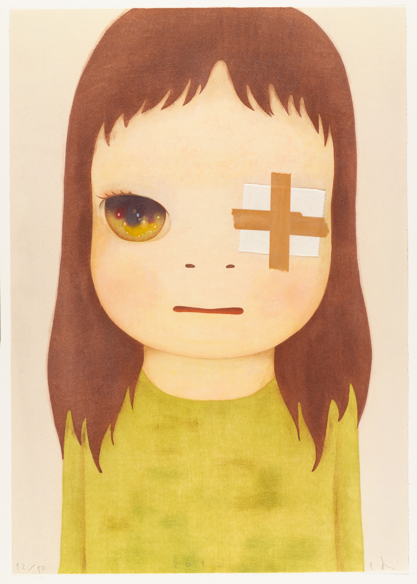 Yoshitomo Nara. Untitled (Eye Patch)
