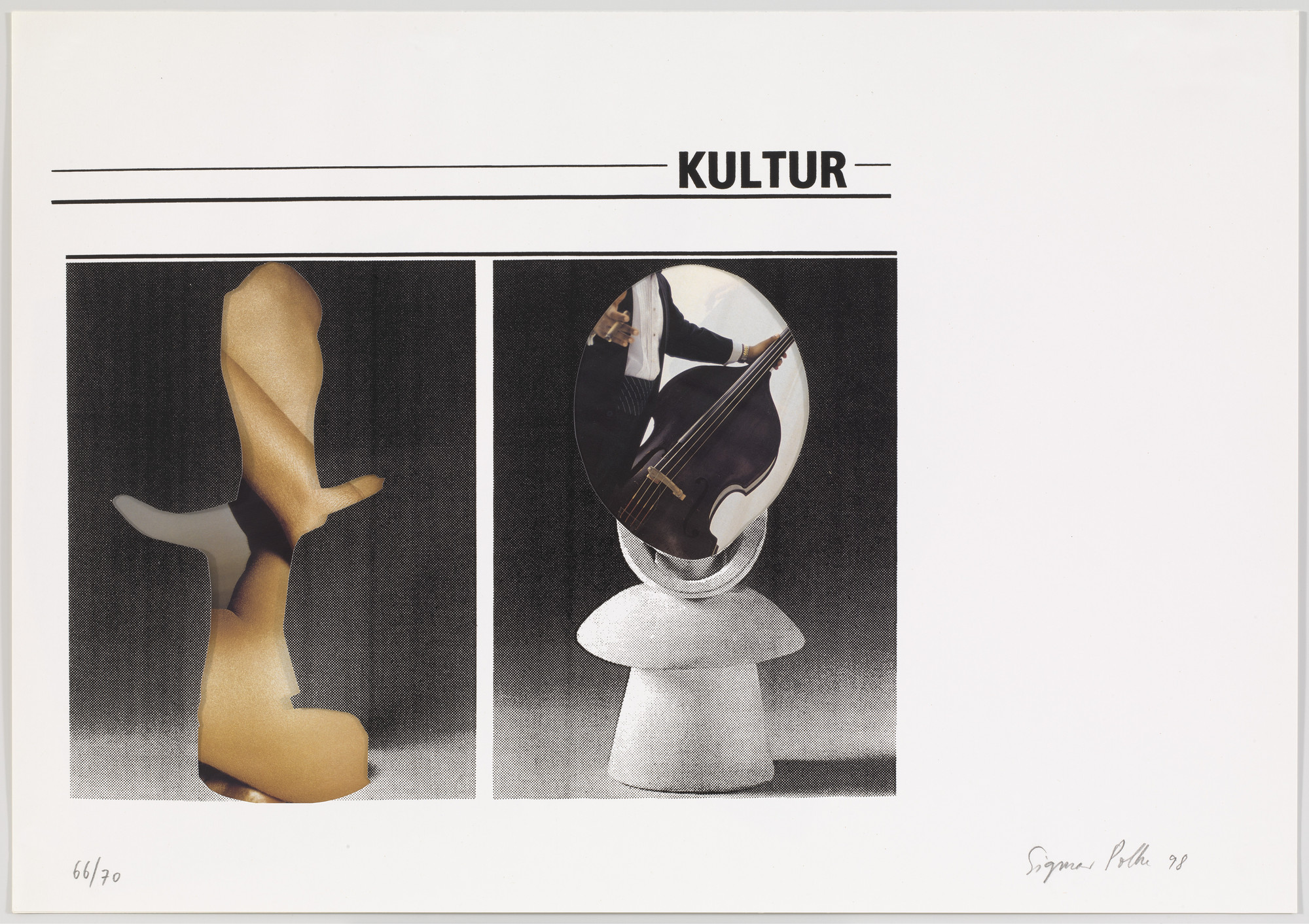 Sigmar Polke. Cultural Stencil (Kulturschablone)