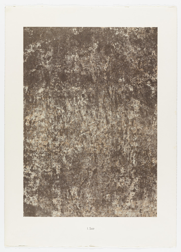 Evening (Soir) from the portfolio Cadaster (Cadastre) from Phenomena (Les Phénomènes)