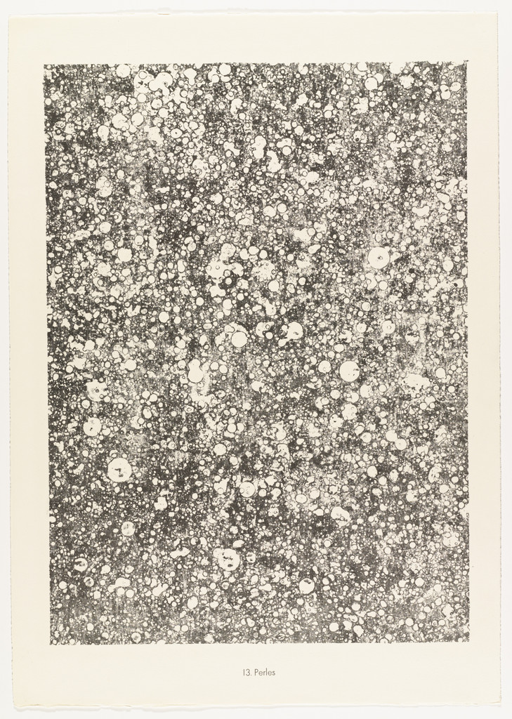 Pearls (Perles) from the portfolio Waters, Stones, Sand (Eaux, Pierres, Sable) from Phenomena (Les Phénomènes)