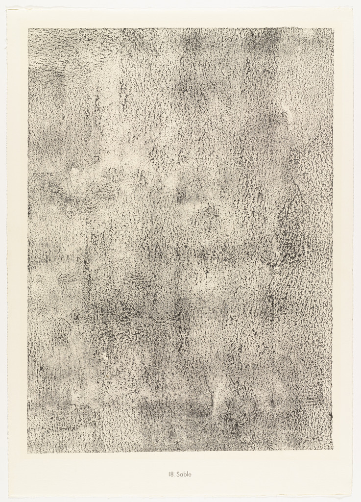 Sand (Sable) from the portfolio Waters, Stones, Sand (Eaux, Pierres, Sable) from Phenomena (Les Phénomènes)