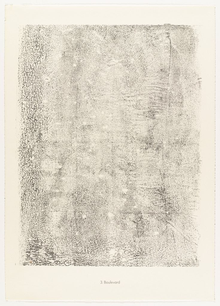 Boulevard from the portfolio Sites and Paths (Sites et chaussées) from Phenomena (Les Phénomènes)