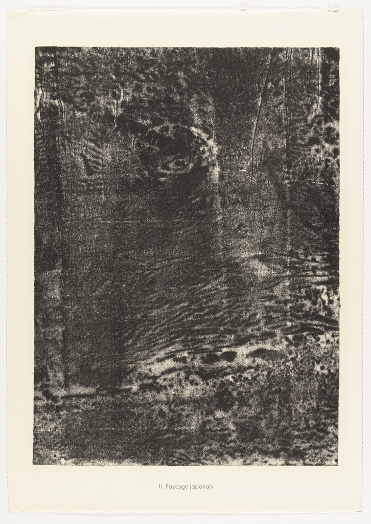 Japanese Landscape (Paysage japonais) from the portfolio Sites and Paths (Sites et chaussées) from Phenomena (Les Phénomènes)