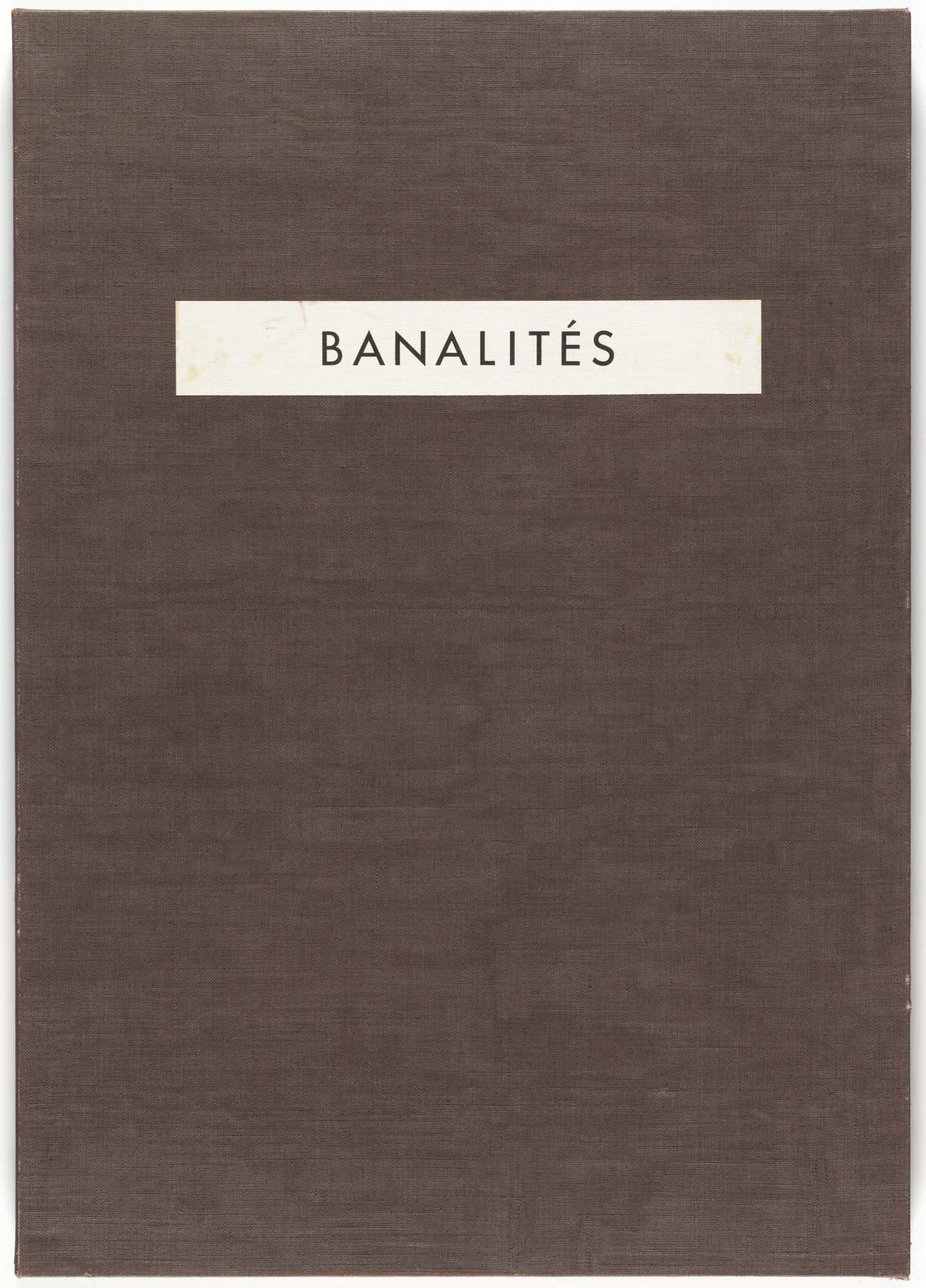 Jean Dubuffet. Banalities ( Banalités ) from Phenomena ( Les Phénomènes )
