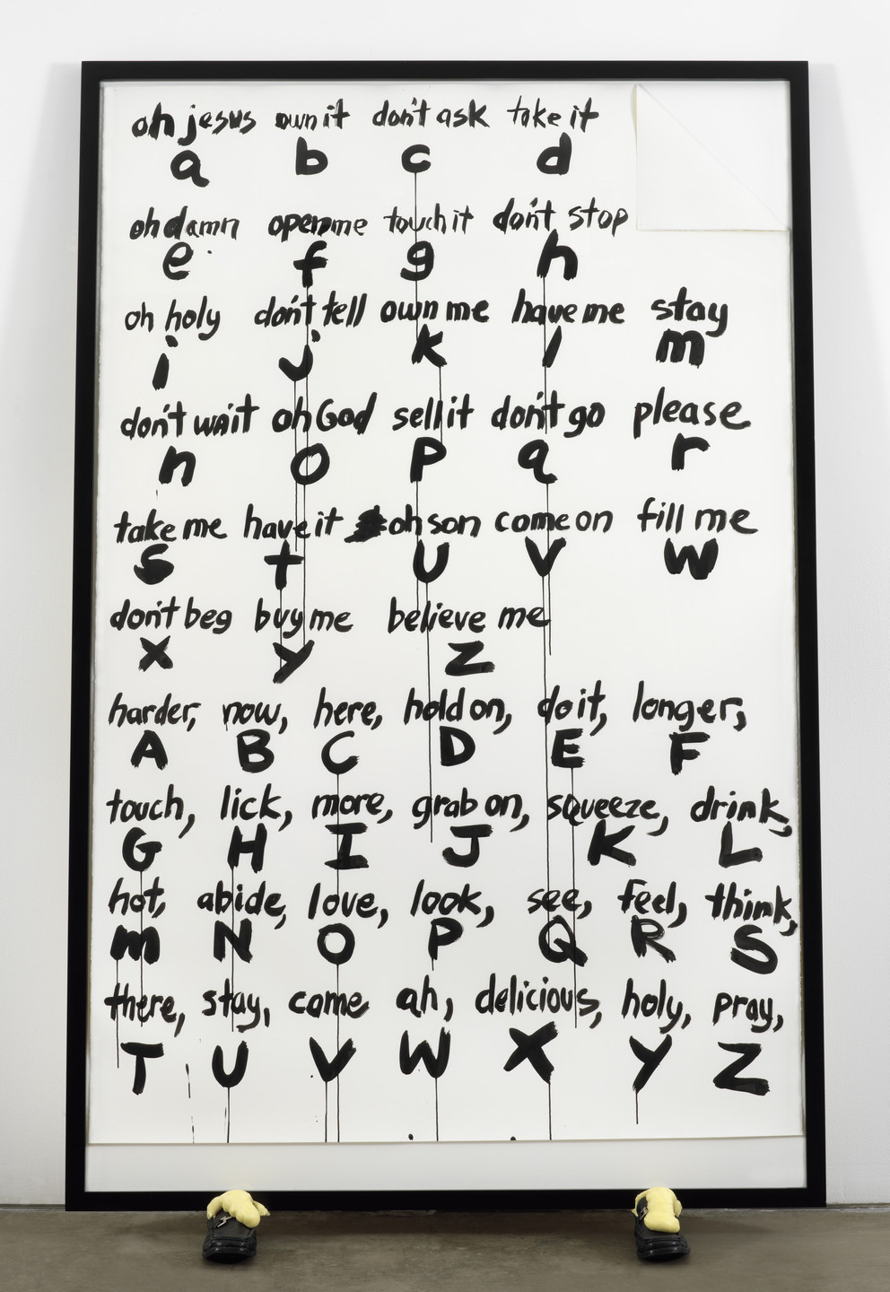 Paul Chan. The body of Oh Marys (truetype font). 2009