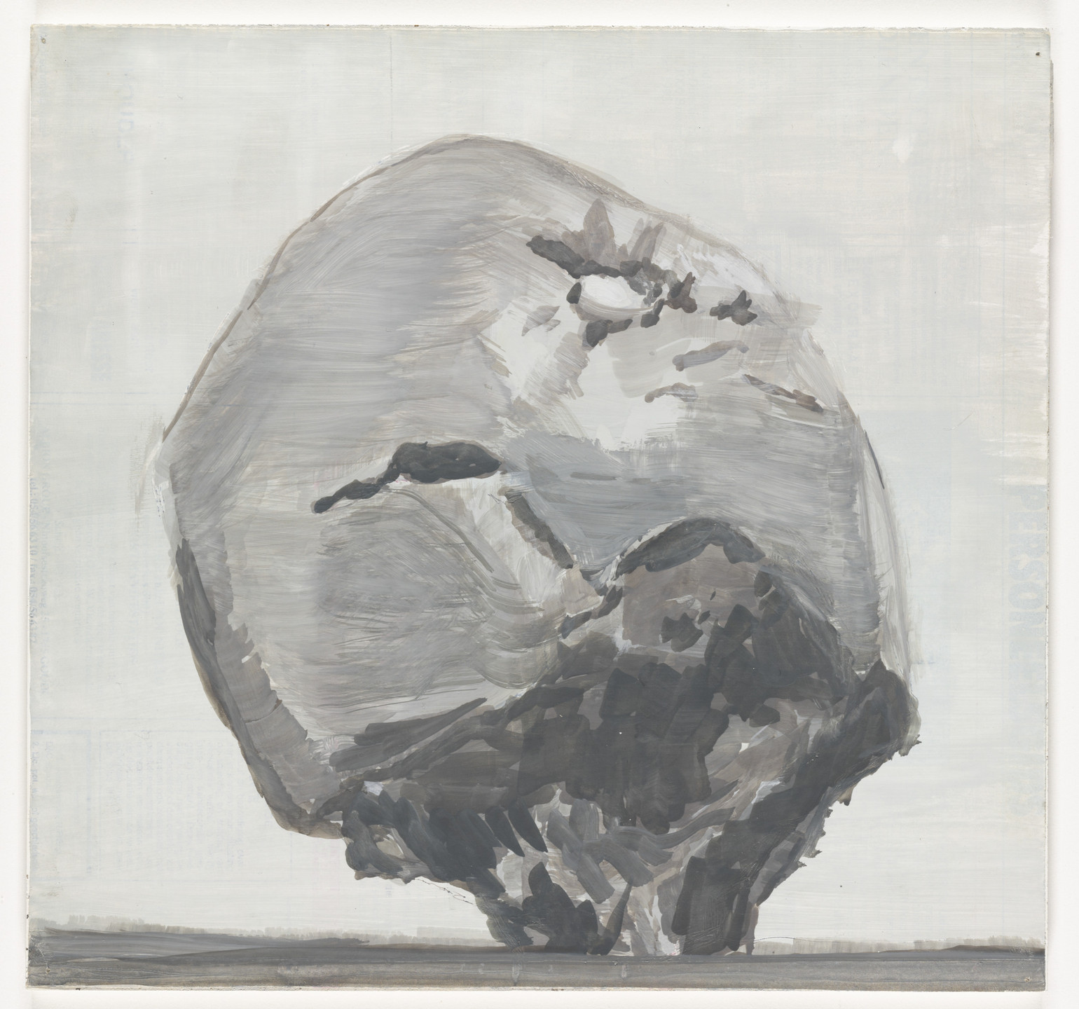 Luc Tuymans. Apple. 1993