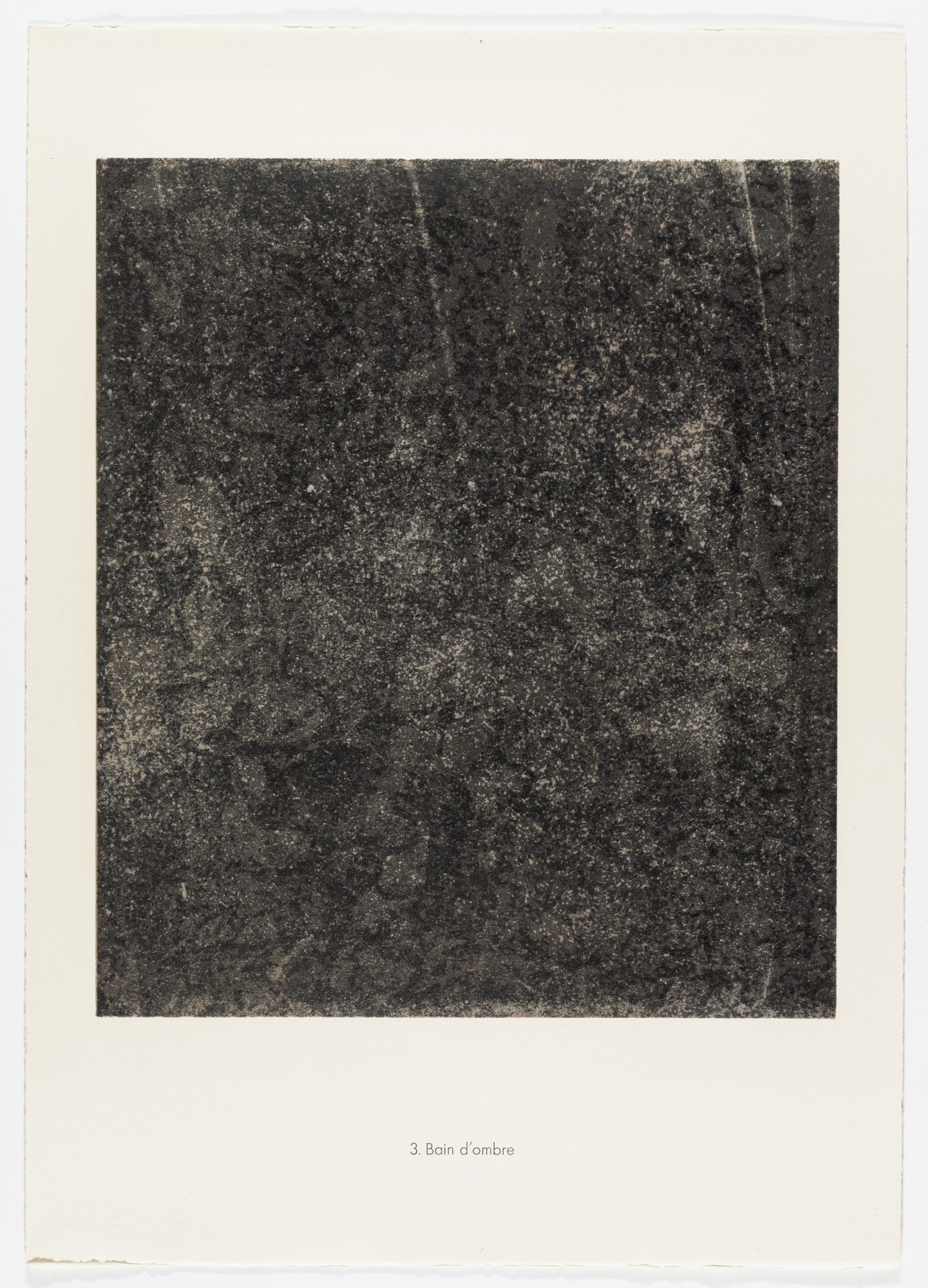 Jean Dubuffet. Bath of Shadow (Bain d'ombre) from Banalities
