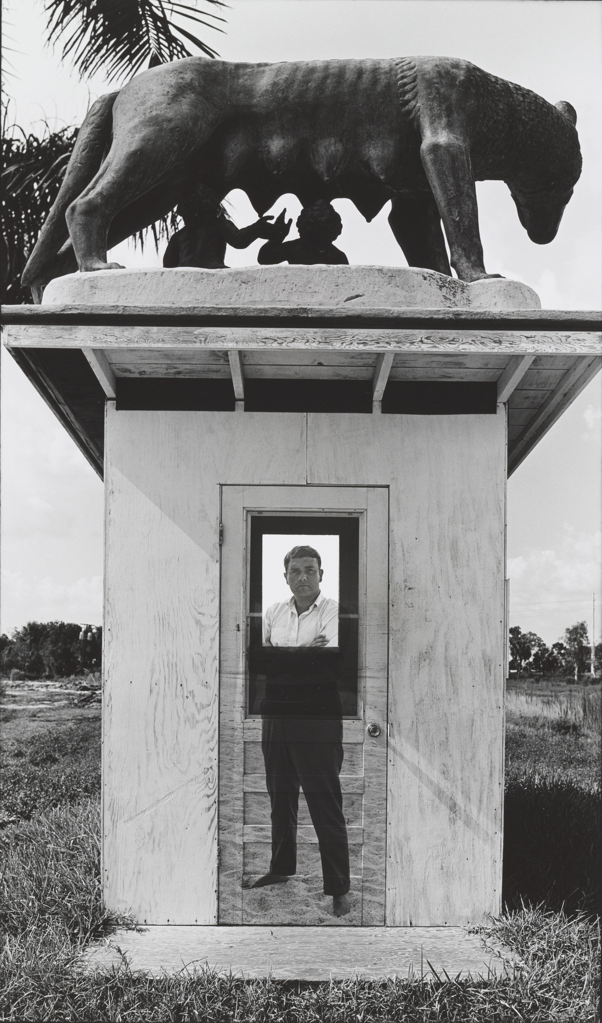 Jerry Uelsmann. Portrait of Peter Bunnell