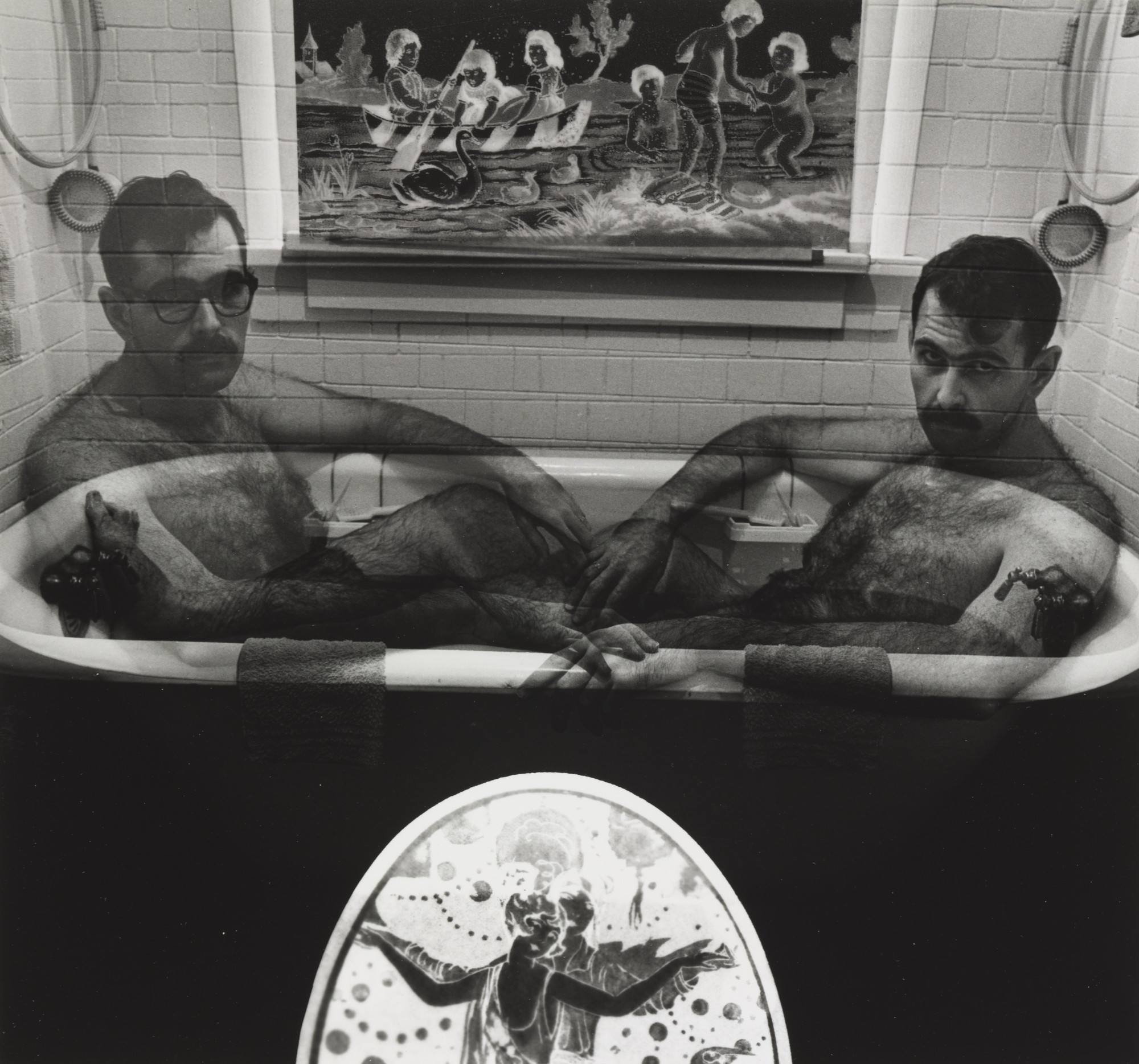 Conceptual People Photography　ロビン・セルマン Jerry Uelsmann. Self-Portrait as Robinson & Rejlander. 1964 | MoMA