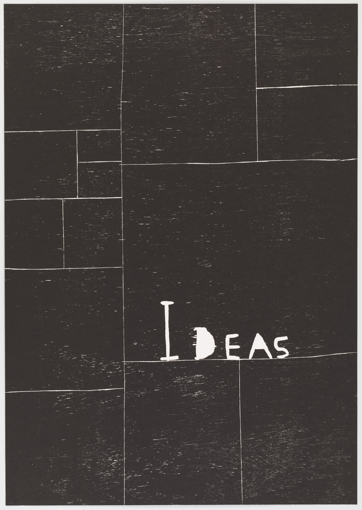 Untitled (Ideas) from an untitled portfolio by David Shrigley