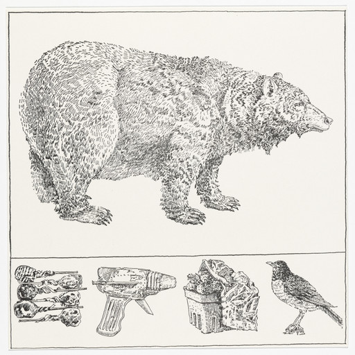 Bear with Predella from the Rubber Stamp Portfolio