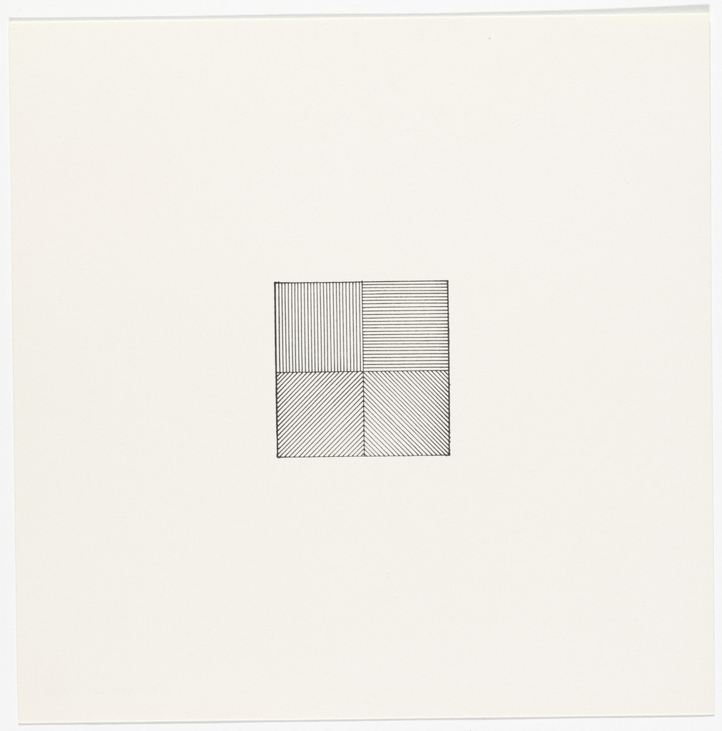 Lines in Four Directions from the Rubber Stamp Portfolio