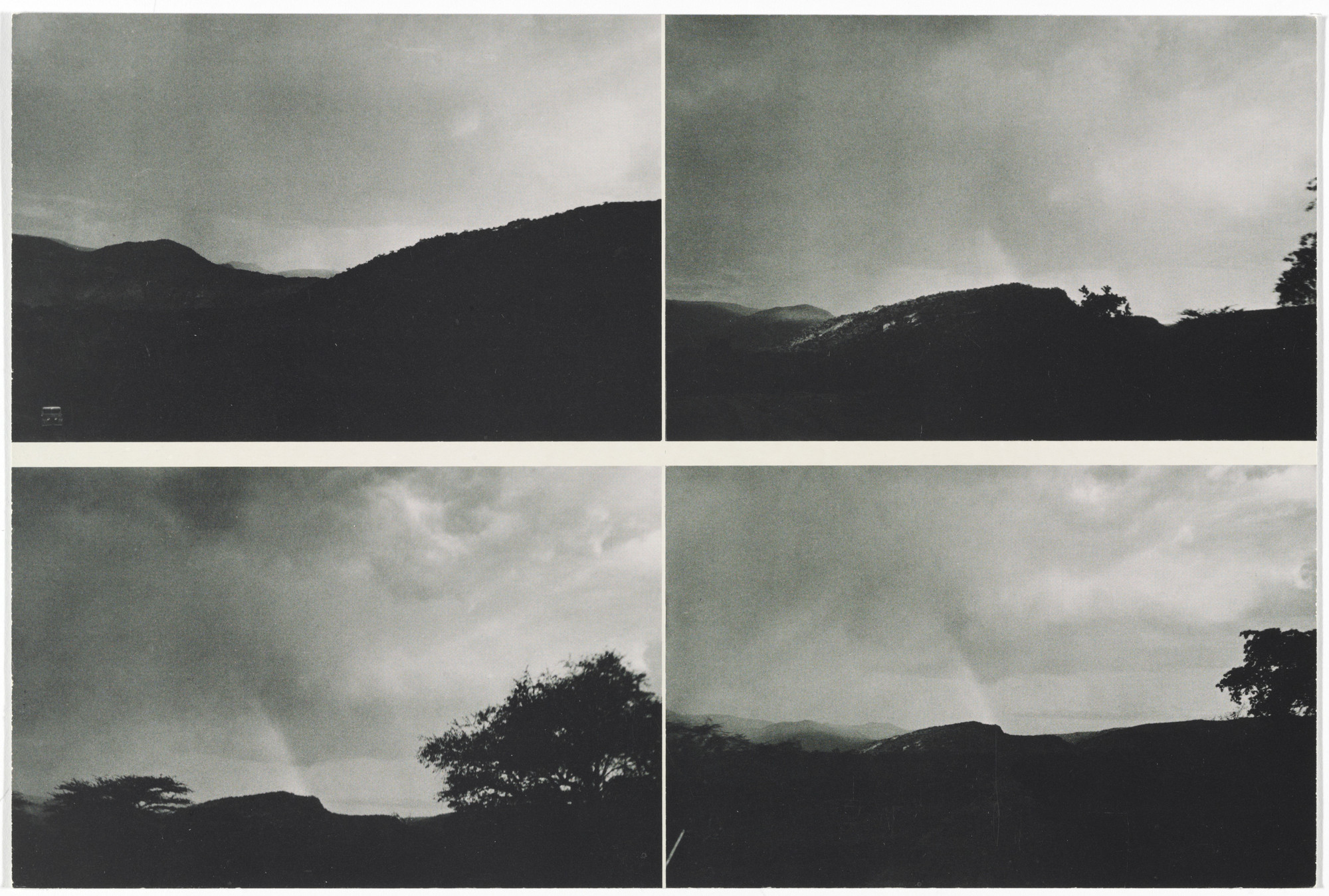 Richard Long. Rain Dance from Artists &amp; Photographs. 1970