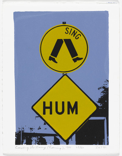 Word Works 1979-1992 including works from the on-going series Roadsigned & Subvertising, from The Sydney Morning