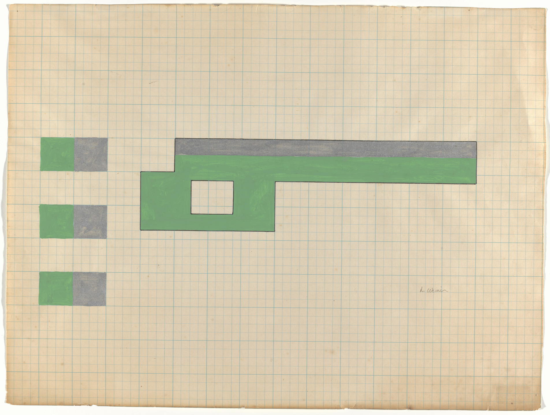 Lawrence Weiner. Untitled. 1966