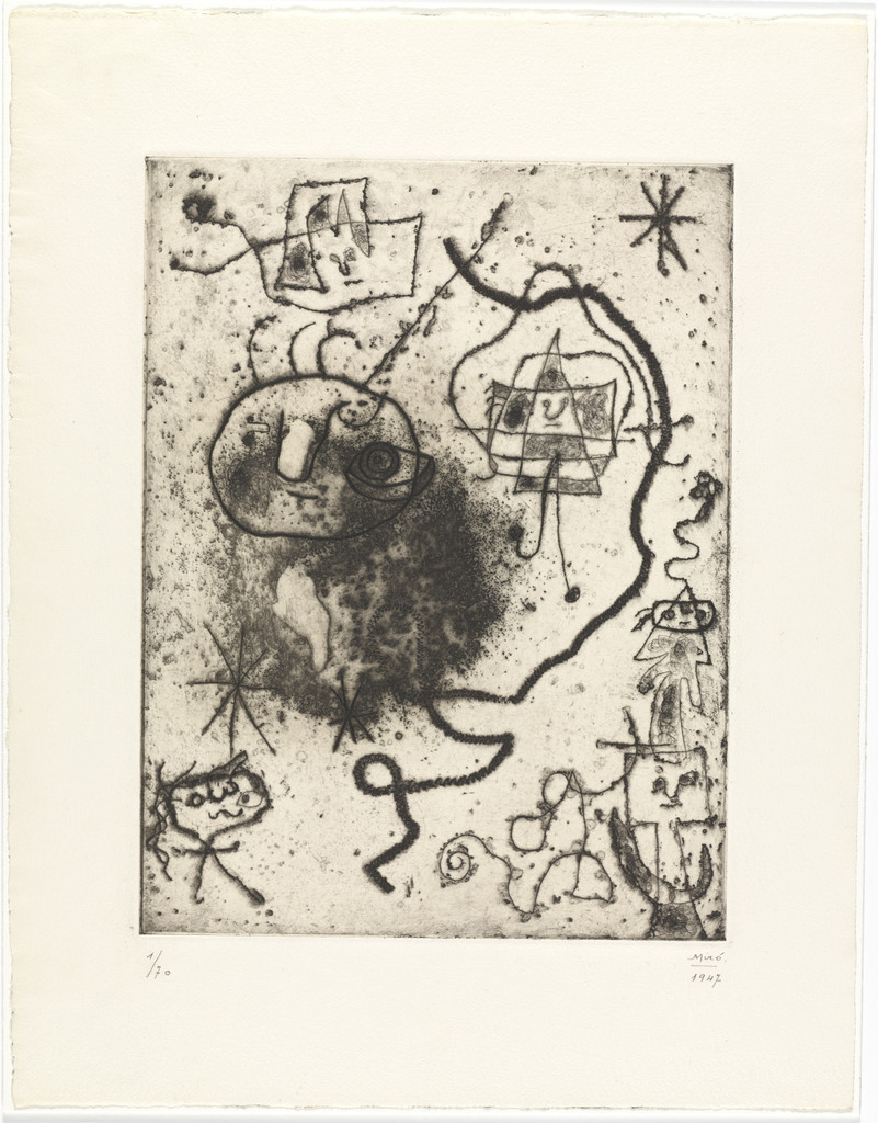 Young Girl Skipping Rope, Women, Birds (Fillette, sautant à la corde, femmes, oiseaux) from Brunidor Portfolio, No. 1