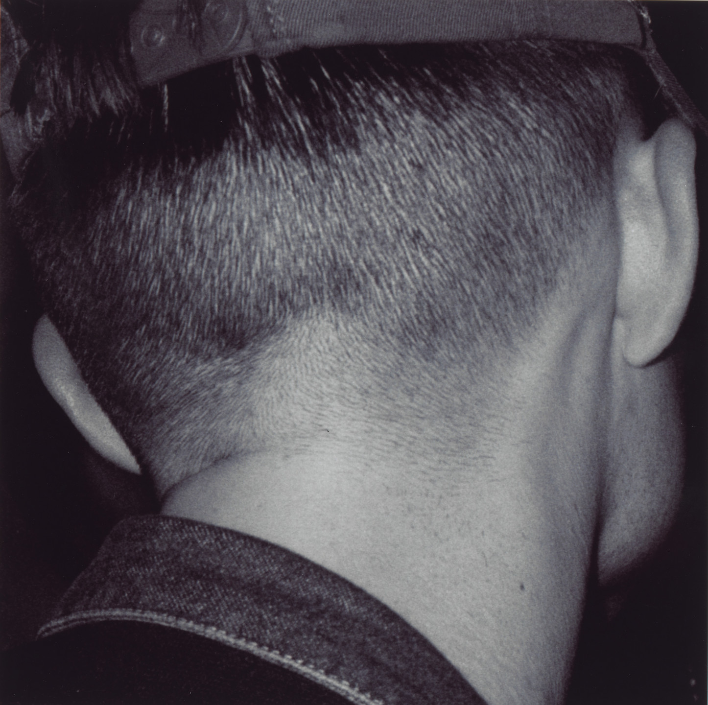 Wolfgang Tillmans. Chemistry square, back of head. 1992