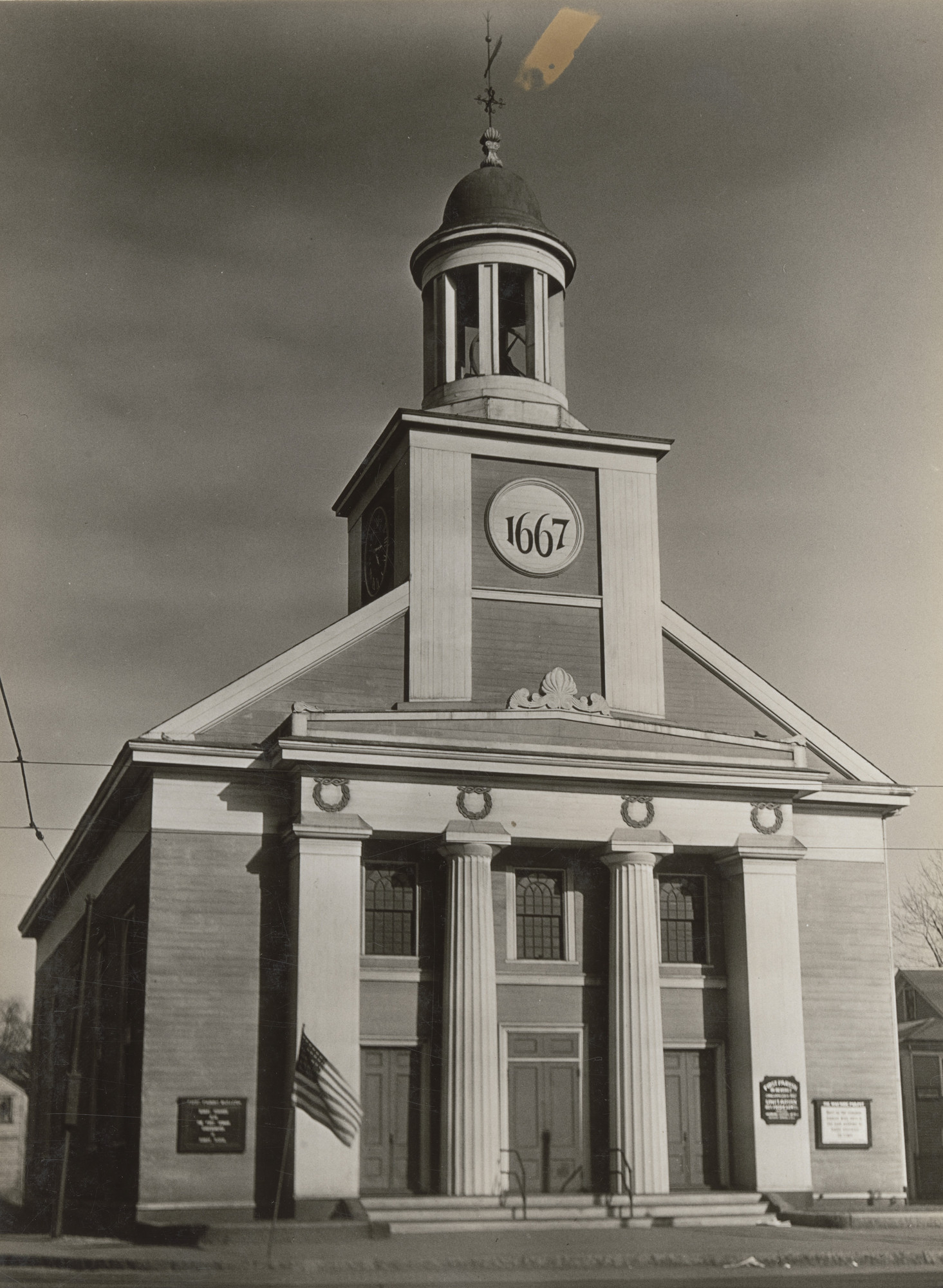 Walker Evans. Greek Church, Beverly, Massachusetts